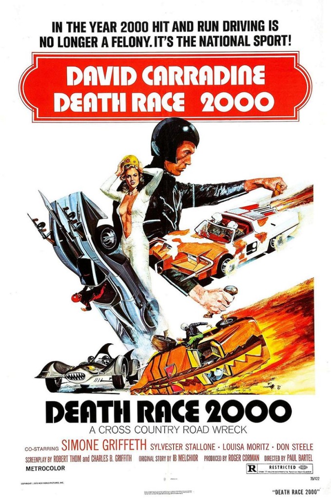 Смертельные гонки 2000 / Death Race 2000 (1975): постер